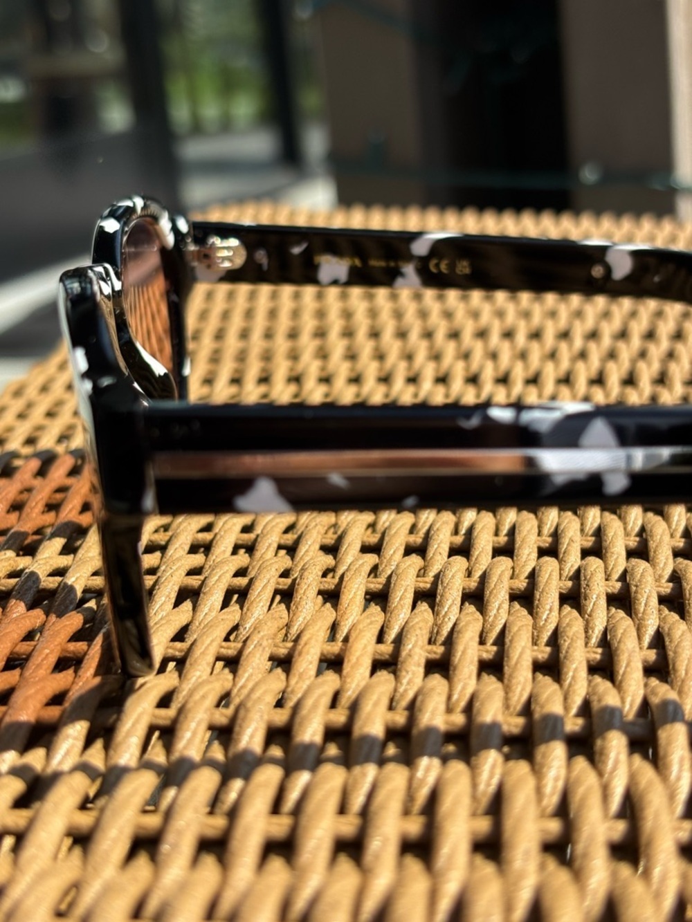NEW Prada SPR A16S Sunglasses Black Phantos Made in Italy Iconic metal plaque - Picture 13 of 14
